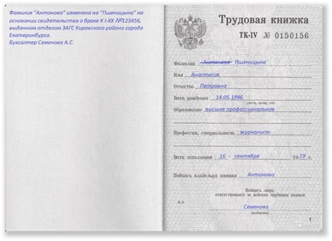 Внесение новой фамилии