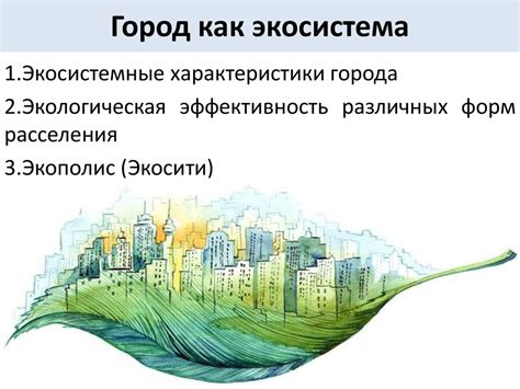 Водосборная система города