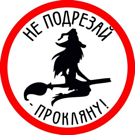 Восприятие наклейки ведьма на метле в разных социальных группах