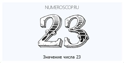 Значение числа 23 в мире онлайн-интерпретаций