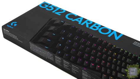 Настройка клавиатуры Logitech G512