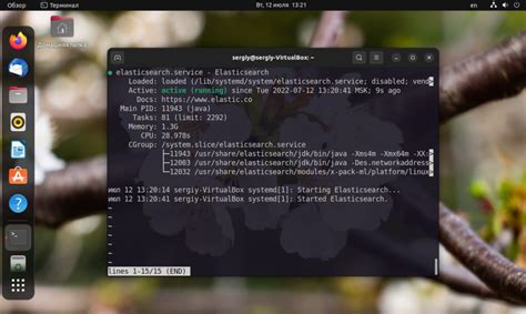 Настройка Elasticsearch после установки