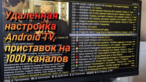Настройки Android TV
