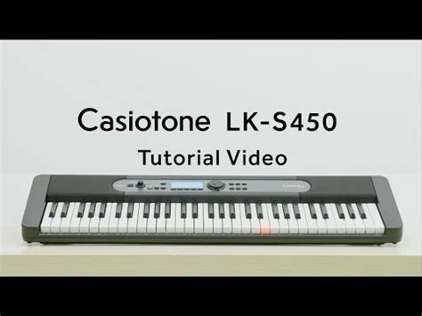 Начало работы с синтезатором Casio