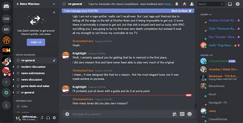 Обновите Discord до последней версии