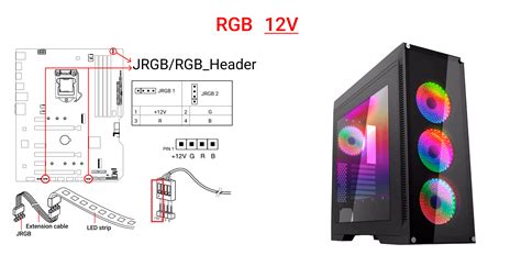 Отключаем RGB подсветку на вентиляторах