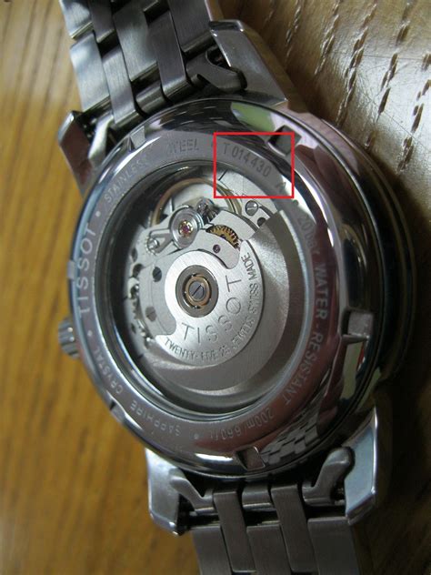 Подготовка к настройке часов Tissot