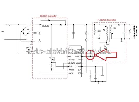 Работа светодиодного модуля