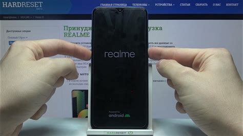 Решение проблемы с телефоном realme без работающего экрана