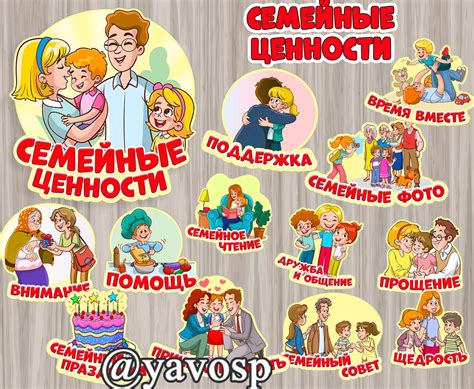 Семейные узы и общие ценности