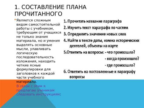 Формы представления повестки дня