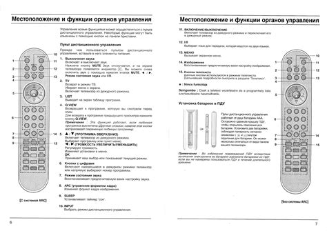 Шаг 2. Включение телевизора и пульта