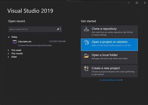 Шаг 3. Откройте Visual Studio Code