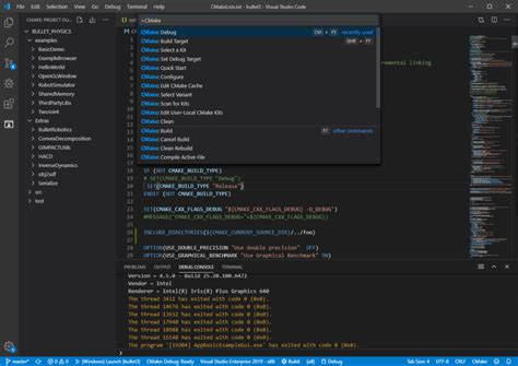 Шаг 4. Установите расширение CMake Tools