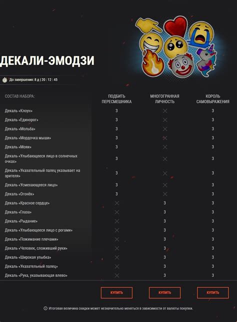 Эксклюзивные наборы