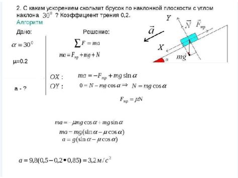 Практические примеры решения задачи