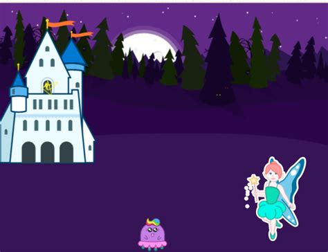 Создание сцены для сказки "Колобок" в программе Scratch